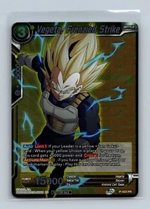 Dragon Ball Super CCG - Vegeta, Frenzied Strike P-423 Foil - Champion Pack 2022 - Picture 1 of 2
