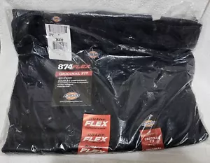 Dickies 874 Work Pant Flex Original Fit 36x32 NWT Blue, SEALED! - Picture 1 of 3