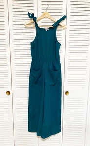 Mirawise Girls 10 Romper Tie Strap Jumpsuit Sleeveless Overalls Wide leg NWT - Picture 1 of 11