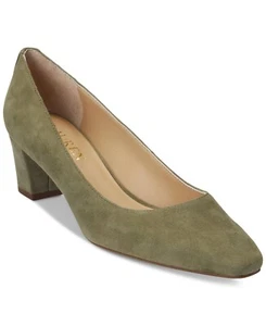 Zapatos de salón Lauren Ralph Lauren Whitney de gamuza para mujer, helecho oliva talla 10M - Imagen 1 de 4