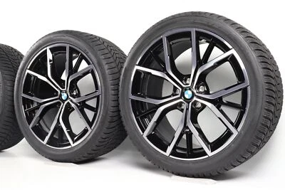 Neu Original BMW 5er G30 G31 Winterräder 19 Zoll 845 M Y-Speiche 8747234 36340 - Bild 1 von 4