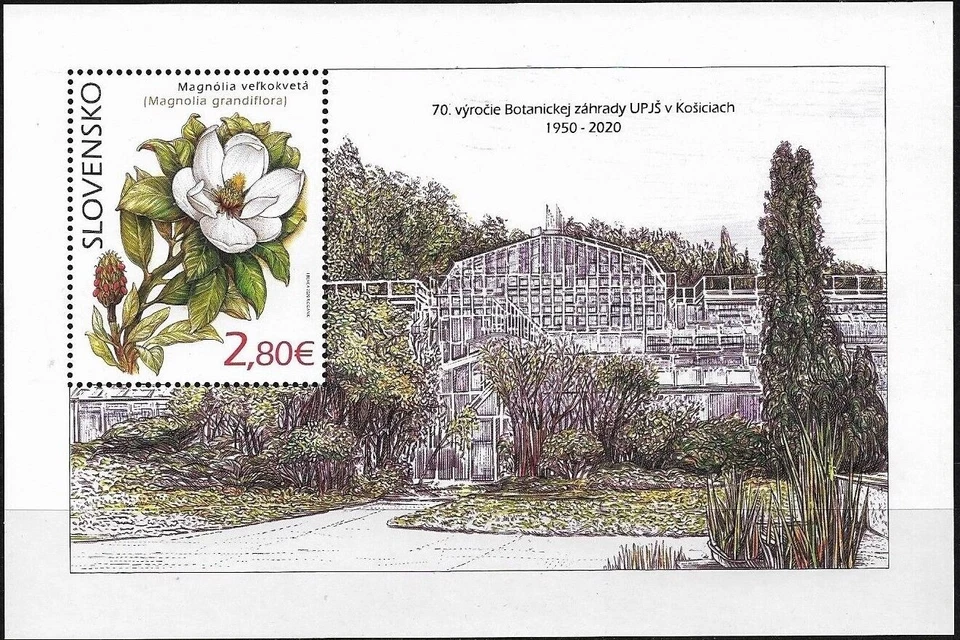 Slovakia 2020 Nature Protection, Flora, Flowers, Botanical Garden MNH** - Image 1 of 1