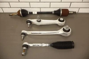 2016-2020 Tesla Model X Left Front Control Arm / CV Axle / Tie Rod Kit - Bild 1 von 19