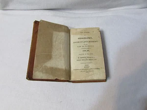 New System of Geography by Morse & Morse 1824 Handmade Leather Jacket (A-2) - Bild 1 von 6