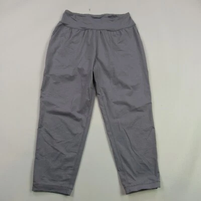 Prana Leggings Womens Medium Gray Straight Leg Short Stretch Yoga Lightweight - Image 1 of 4