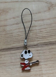 Cute Snoopy Phone Charm Strap for AirPods Case, Keychain, Switch, Bag Zipper - Zdjęcie 1 z 1