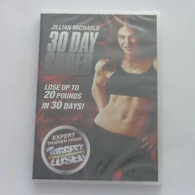 Jillian Michaels 30 Day Shred - Exercise DVD The Biggest Workout Loser Fitness - Image 1 of 4