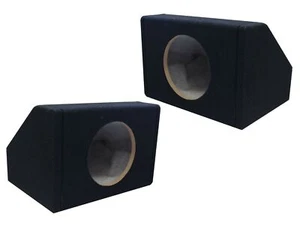 Caja de altavoces de gabinete de subwoofer de un solo ángulo Absolute de 6,5" - negra - Imagen 1 de 1