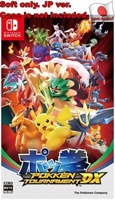 Nintendo Switch JP ver USED SOFT ONLY Pottft Pokken Tournament DX - Image 1 of 3