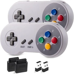 2x Controlador Inalámbrico SNES Joypad para Consola SNES SFC/PC/Linux/Raspberry Pi - Imagen 1 de 11