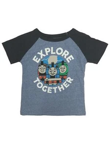 Thomas The Tank Engine Toddler Boys Blue Explore Together T-Shirt Tee Shirt - Picture 1 of 1