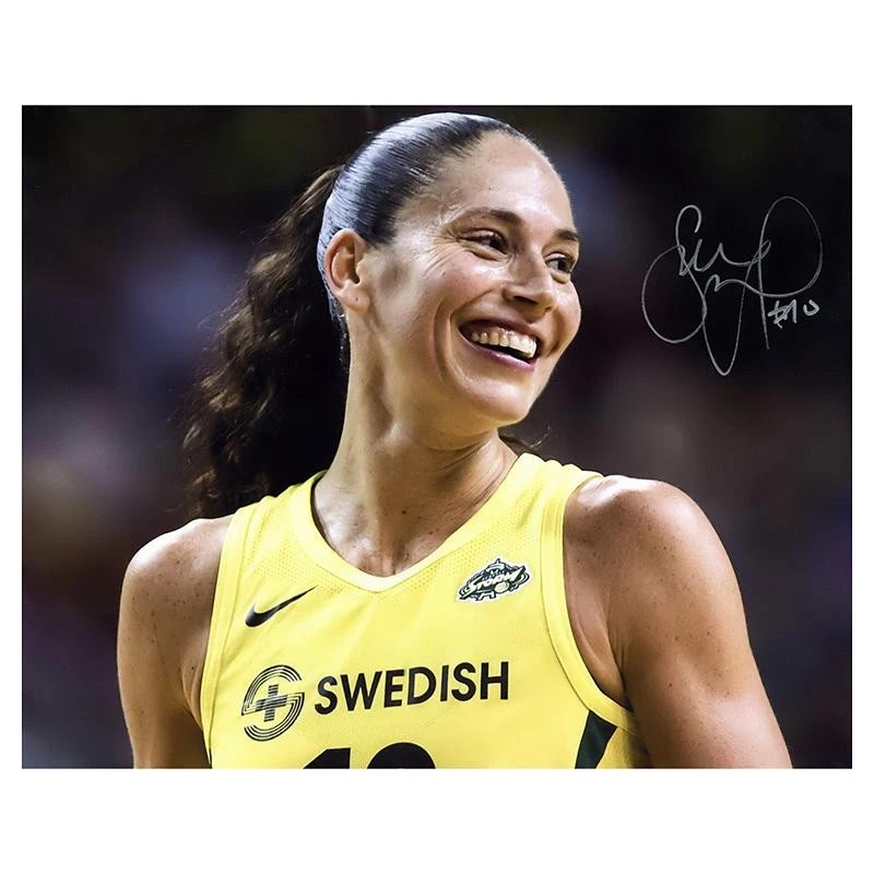 Sue Bird Autographed Smiling 16x20 Photo - Image 1 of 1