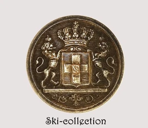 Pulsante Di Consegna, Re Di Grecia - Othon I° (1833-1862) 24 Mm - Picture 1 of 3