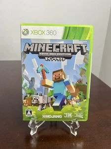Minecraft Xbox 360 Edition Import Japan Xbox 360 Japanese - USA SELLER - Picture 1 of 9