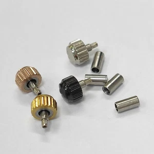 For Omega Seamaster Watch Crown Replacement Accessories 6.0MM Crowns With Tube - Picture 1 of 10