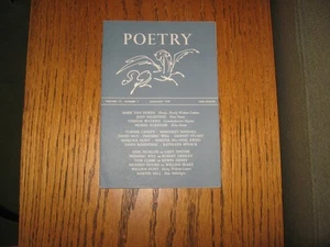 1968 Poetry, Rukeyser, Watkins, Cassity, Mus, Snyder, Creeley, Blake, Others - Imagen 1 de 3