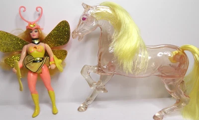 Sweet Bee Complete Crystal Sundancer horse Vtg 80's Figure lot Princess of Power - Image 1 of 4