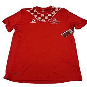 Warrior Training kurzärmliges T-Shirt Größe Large neu mit Etikett rot All-State 2014 Fußball - Bild 1 von 11