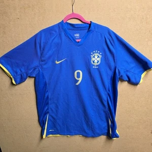 Brazil Nike Away 2008-2010 Football Shirt Soccer Jersey Size XL - Picture 1 of 8