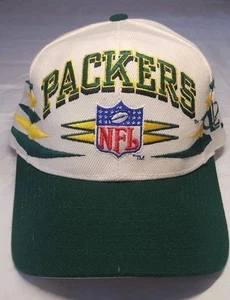 Vintage VTG Green Bay Packers Hat Cap Snapback Diamond Cut Embroidered Pro Line - Picture 1 of 6