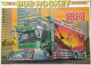 Autobús Aoshima 1/32 Dekotora Ginga 4t tipo ala cohete sin montar grande personalizado Gigae - Imagen 1 de 6