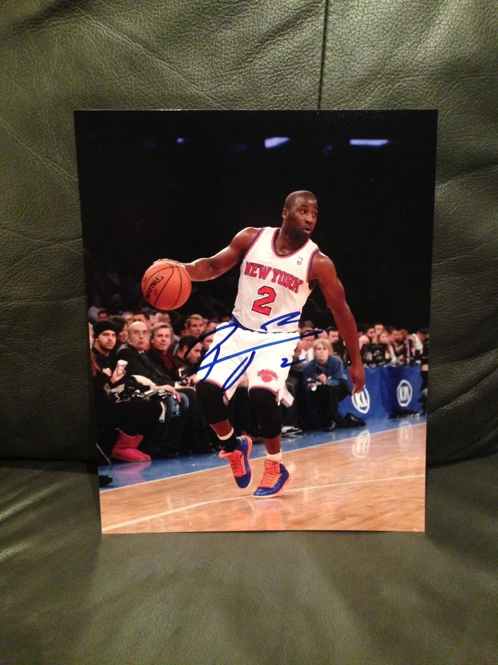 RAYMOND FELTON SIGNED AUTO 8X10 PHOTO NEW YORK KNICKS PG COA WOW - 2 - Image 1 of 1