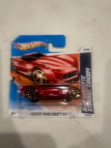 Scheda corta Hot Wheels 2011 più veloce che mai 2009 Corvette Stingray Concept #148 - Foto 1 di 1