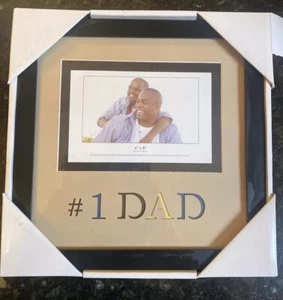 4”x6” #1 Dad Frame - Perfect Father’s Day Gift. New In Box **Please Read** - Picture 1 of 3