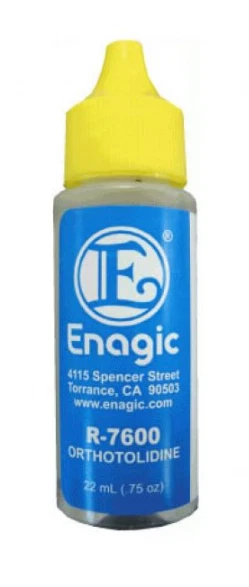 3 Bottles Enagic Kangen Leveluk Chlorine Tester 17 mL Convenient Accurate NEW - Image 1 of 1