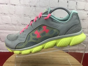 Under Armour Micro G Running Shoes (1242992-035) Gray Womens Size 9.5 - Picture 1 of 12