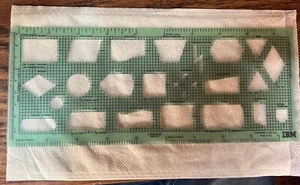 IBM Flowcharting Template GX20-8020-2 drafting - Picture 1 of 3