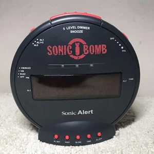 Sonic Boom Extra Loud Alarm Clock SBB500SS v3 - Clock ONLY (No Cords or Shaker) - Picture 1 of 7