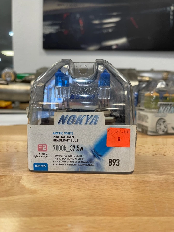 Nokya 893 Arctic White Headlight Fog Light Bulb S1 Halogen Bulb - NOK6522 - Image 1 of 1