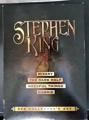 Stephen King DVD Collector Set (1976-1993) Four-disc set (4 DVD) - Image 1 of 2