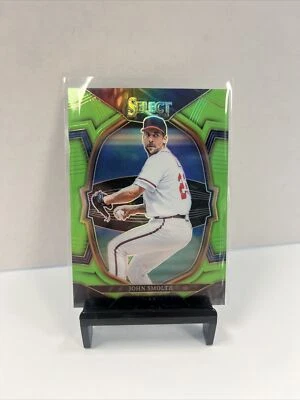 2023 Select John Smoltz Neon Green Prizm /75 #74 Atlanta Braves - Image 1 of 2
