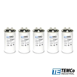 Condensador de ejecución redonda TEMCo 50 uf/MFD 370 voltios VAC 50/60 Hz - Lote-5 - Imagen 1 de 5