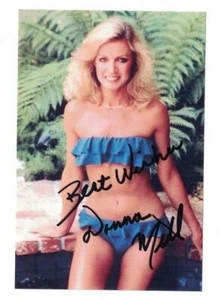 Donna Mills Signed Autographed 4 x 6 Photo Actress Sexy - Picture 1 of 1