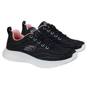Scarpe sneakers donna Skechers memory foam raffreddate ad aria nere SCEGLI MISURA - Foto 1 di 5