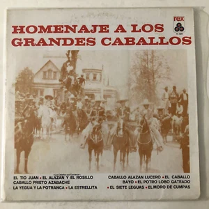 LOS MONARKAS - HOMENAJE A LOS GRANDES CABALLOS - MEXICAN LP, RANCHERAS - Picture 1 of 4