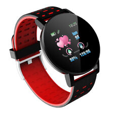 Smart Watch Bluetooth-Armbanduhr für iPhone iOS / Samsung Android Rot