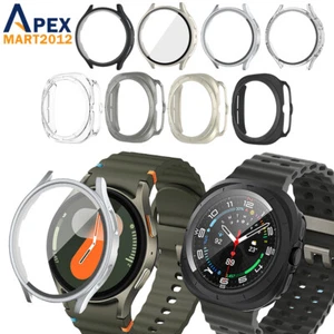 Für Samsung Galaxy Watch 7 40/44/47mm Hart PC Hülle Hartglas Display Cover - Bild 1 von 18