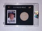 2022 The Bar Pieces Of The Past One Time The Bar Relic 1/1 Mickey Mantle Hof