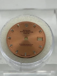 Genuine Rolex Date 26mm Salmon Dial silver markings 6916 69160 179160 - Picture 1 of 2