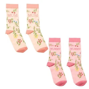 Mothers Day Floral Socks Size 4 - 8 - Choose Design - Picture 1 of 3
