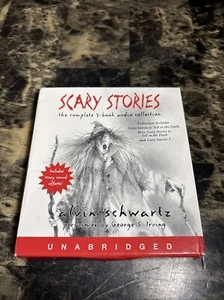 Scary Stories Audio CD Collection by Alvin Schwartz: Used Audiobook Excellent - Picture 1 of 5