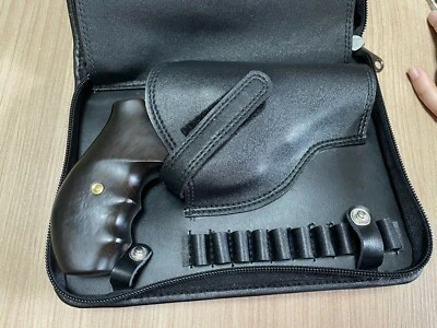 New Black PVC Case For S&W J frame .38, Taurus Small Frame 2" & Mag Storage - Image 1 of 4