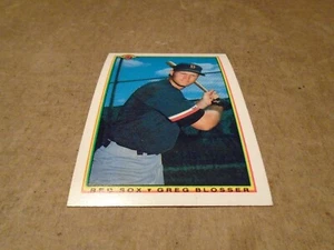 1990 Bowman Baseball #278 Greg Blosser RC Boston Red Sox - Picture 1 of 2