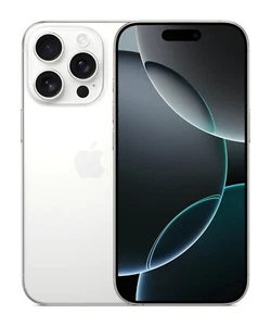 Apple IPHONE 16 Pro 128GB 6.3 " Blanc Titane Eu MYNE3QN/A - Photo 1/1