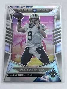2022 Panini Rookies & Stars - Airborne Silver Prizm #AI-27 Drew Brees - Bild 1 von 2