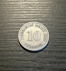 Deutsches Reich Münze 10 Pfennig 1897 gute Erhaltung